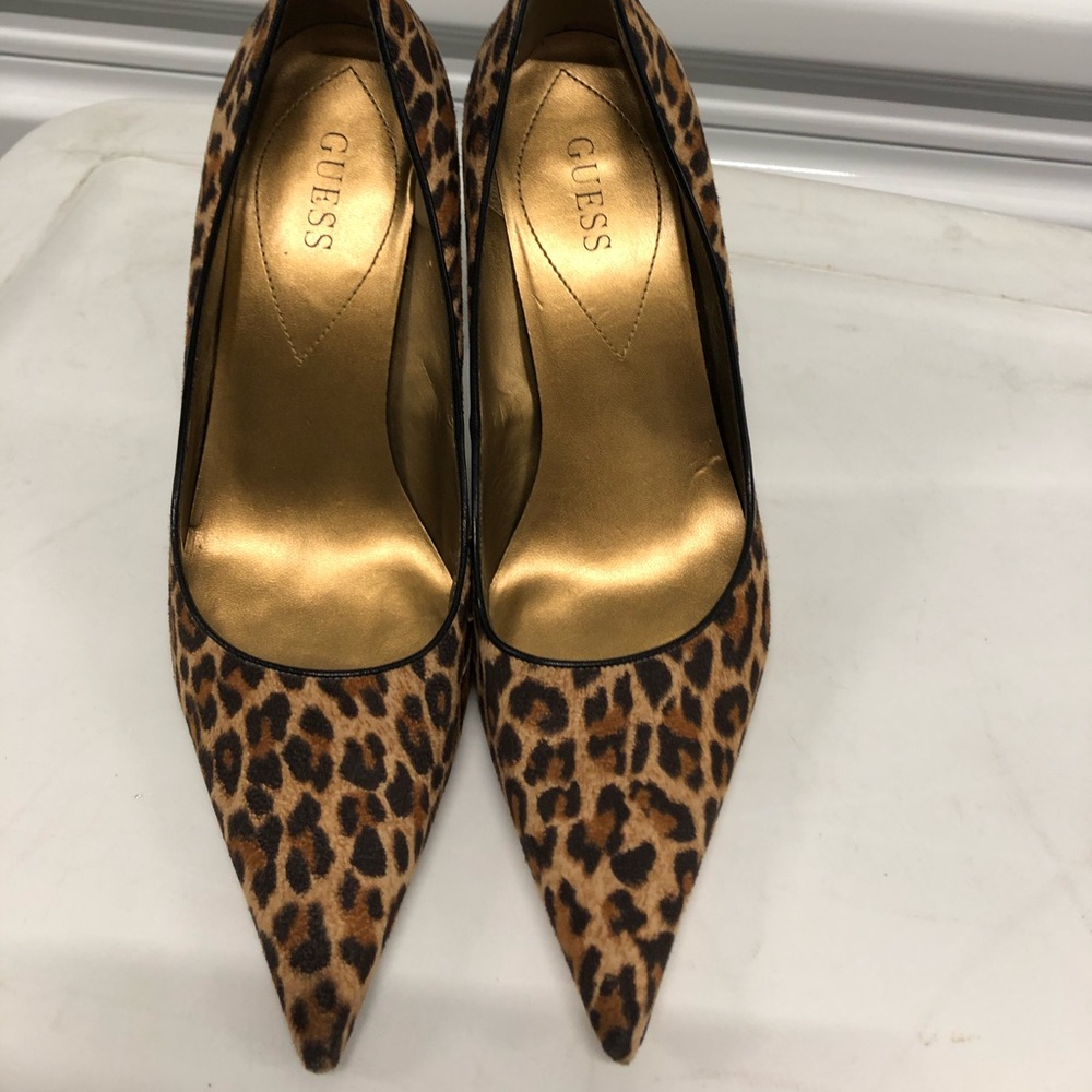 Guess Leopard print Stilettos
